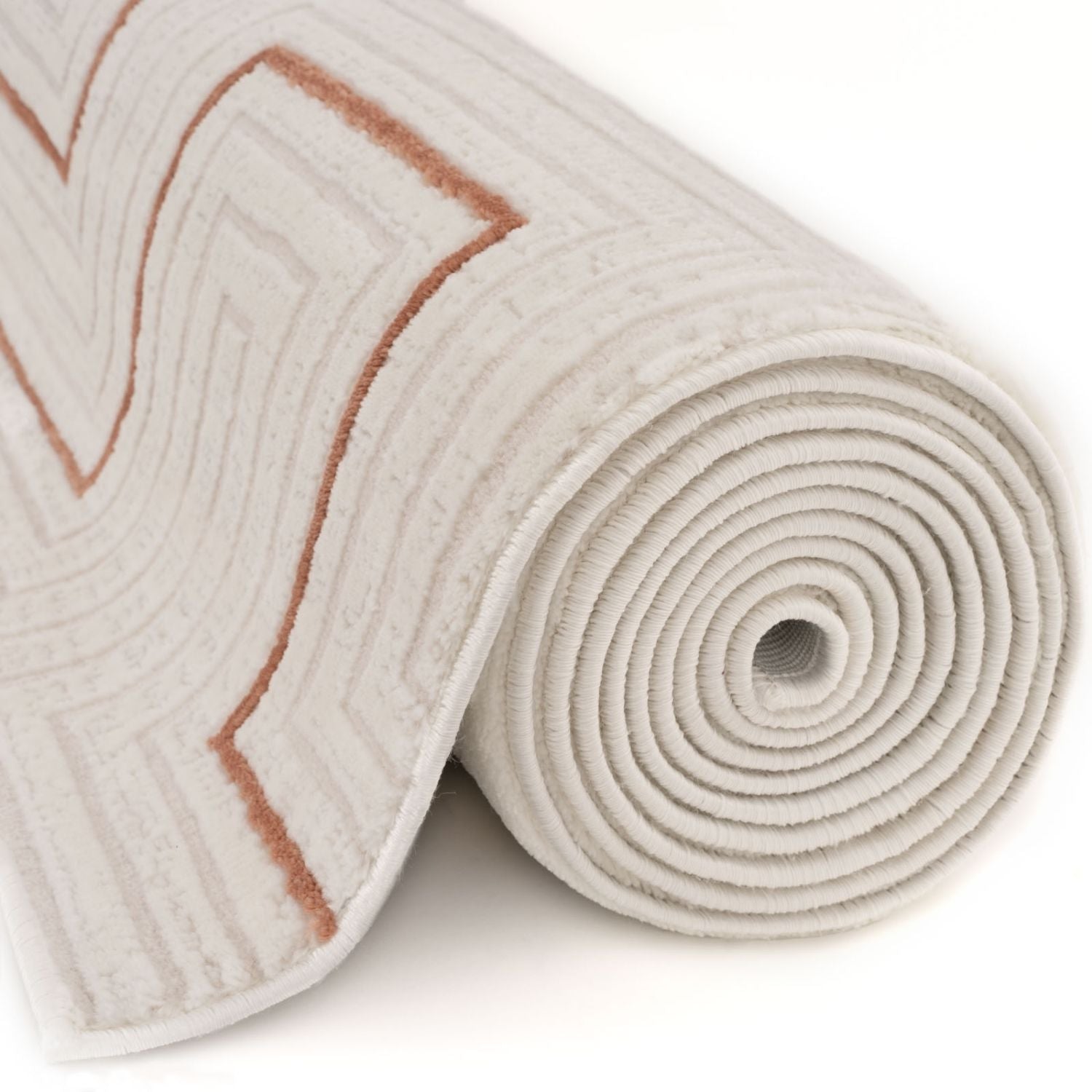Carmel Cream-Terra Geometric Rug – 6040