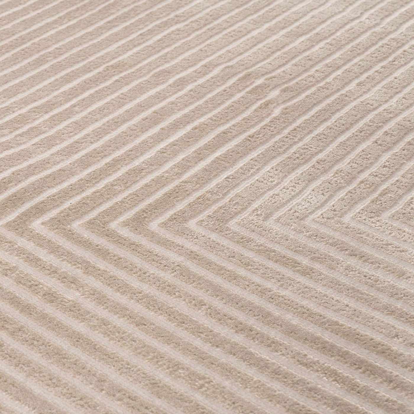 Carmel Beige-Cream Geometric Rug – 6050