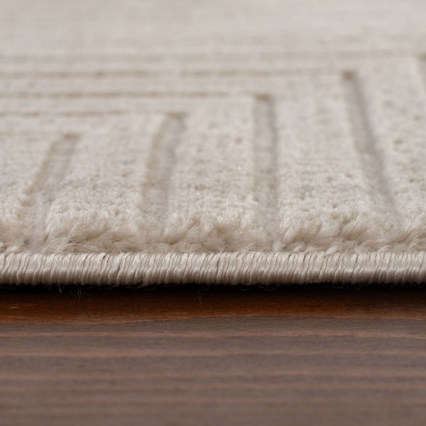 Carmel Beige-Cream Geometric Rug – 6050
