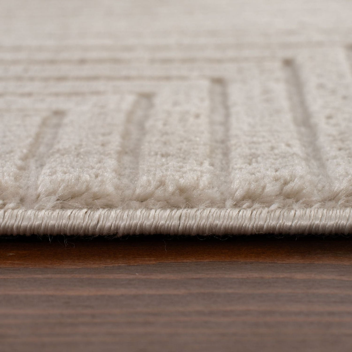 Carmel Beige-Cream Geometric Rug – 6050
