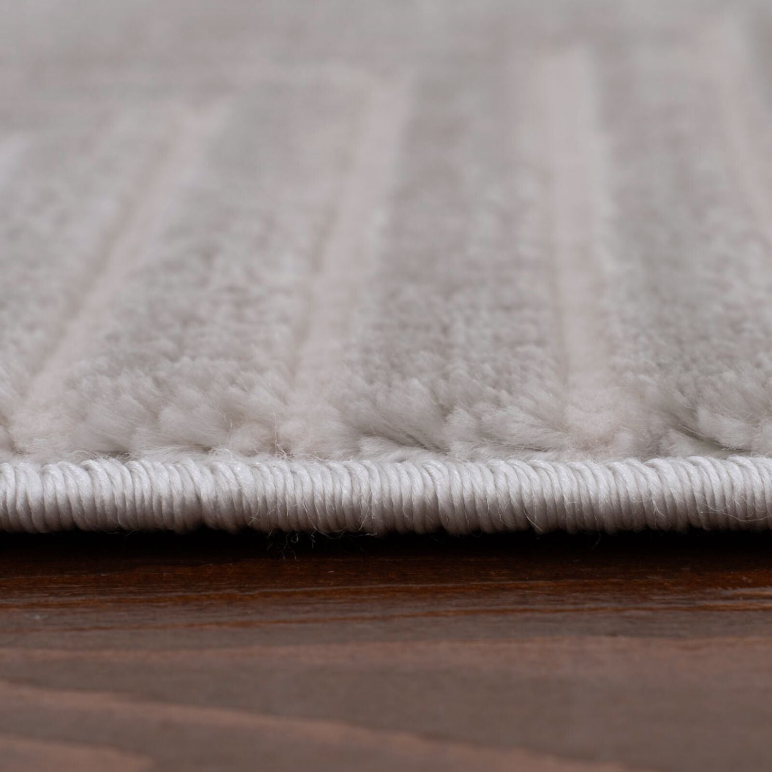 Carmel Grey-Cream Geometric Rug – 6050