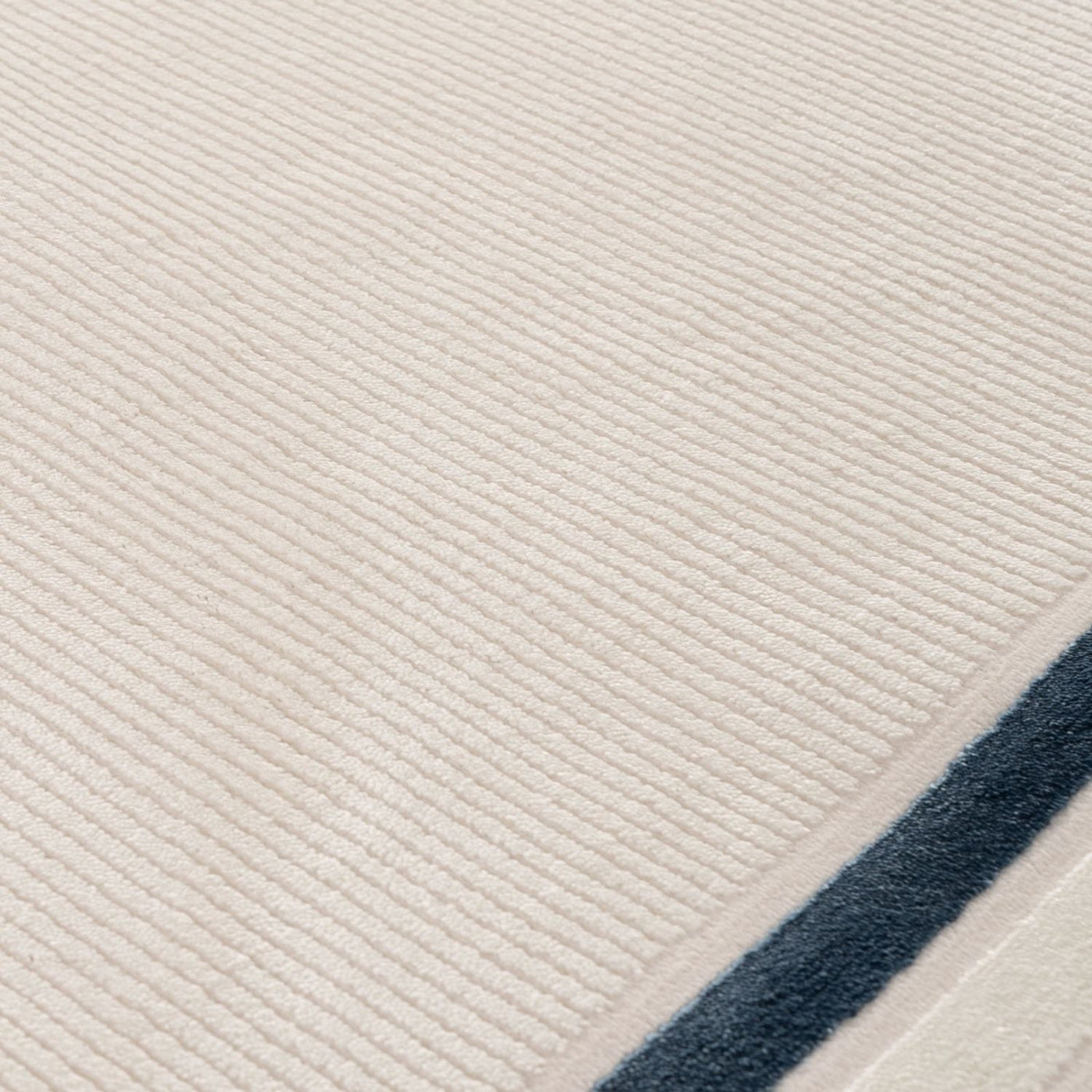 Carmel Cream-Blue Bordered Rug – 6060