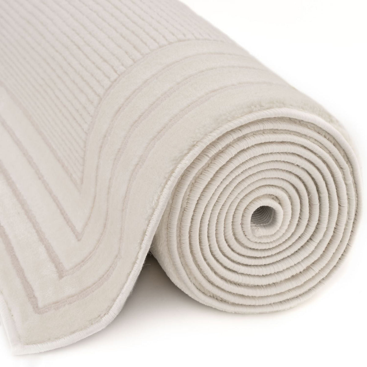 Carmel Cream Bordered Rug – 6060