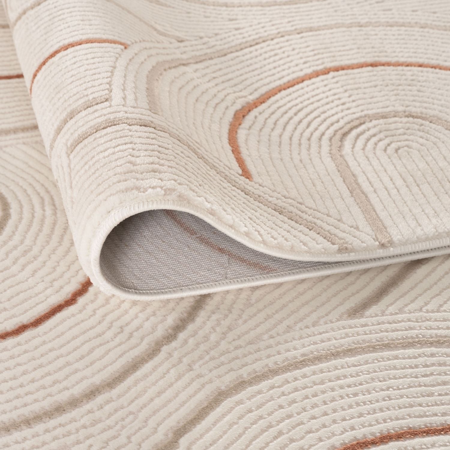 Carmel Cream-Terra Geometric Rug – 6070