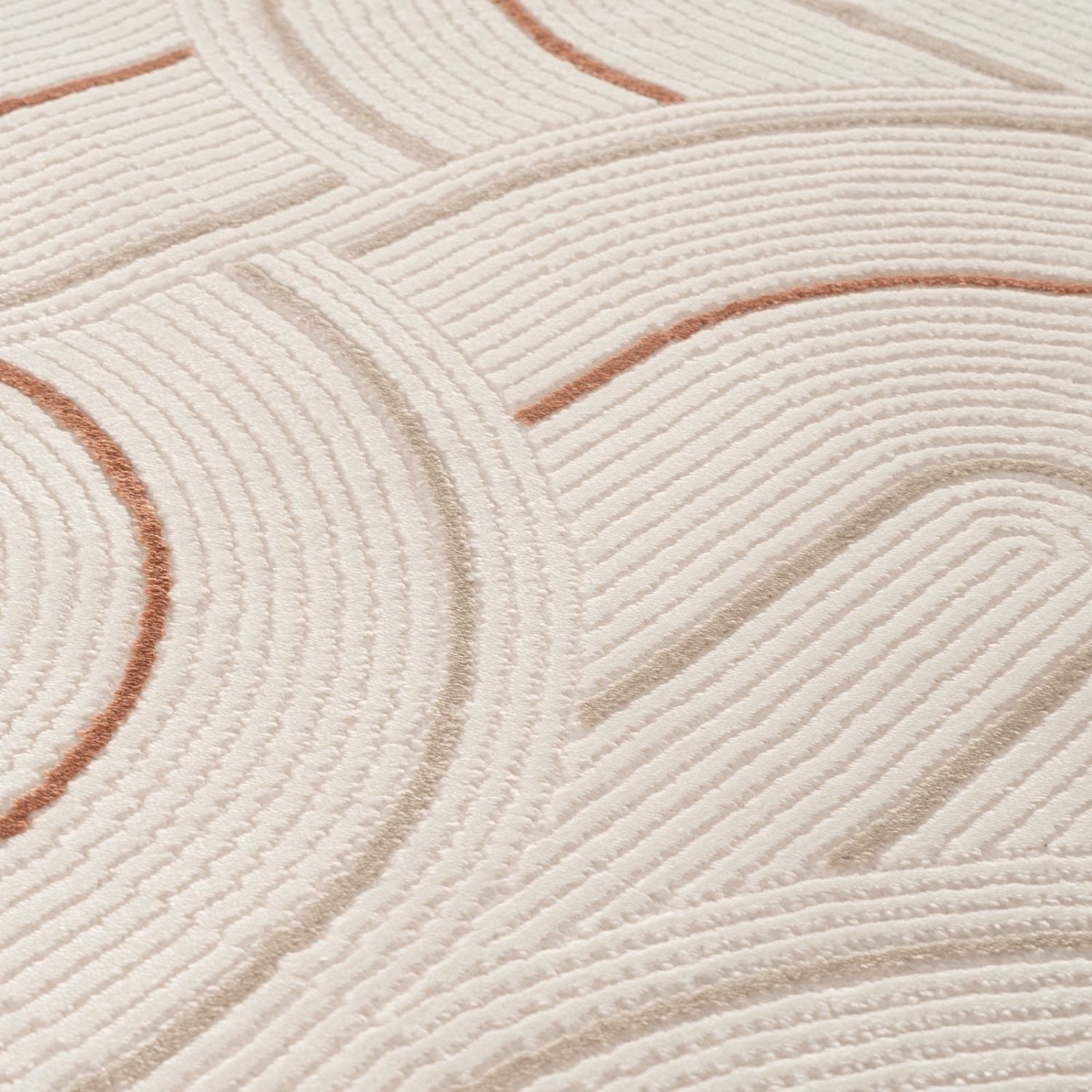 Carmel Cream-Terra Geometric Rug – 6070