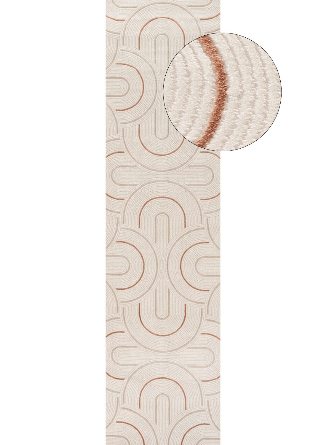 Carmel Cream-Terra Geometric Rug – 6070