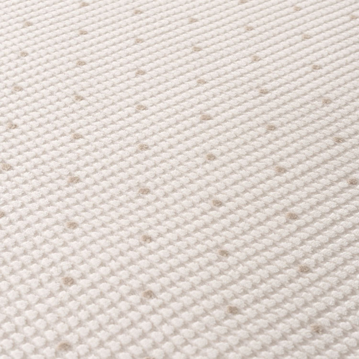 Carmel Cream-Beige Dots Rug – 6080