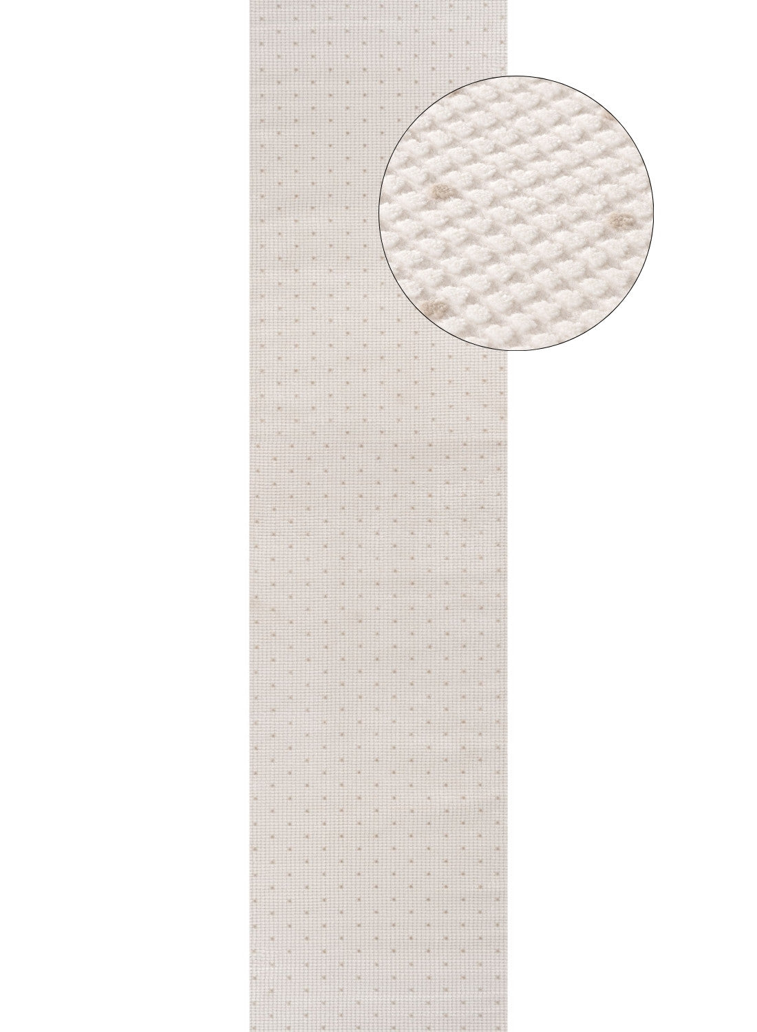 Carmel Cream-Beige Dots Rug – 6080
