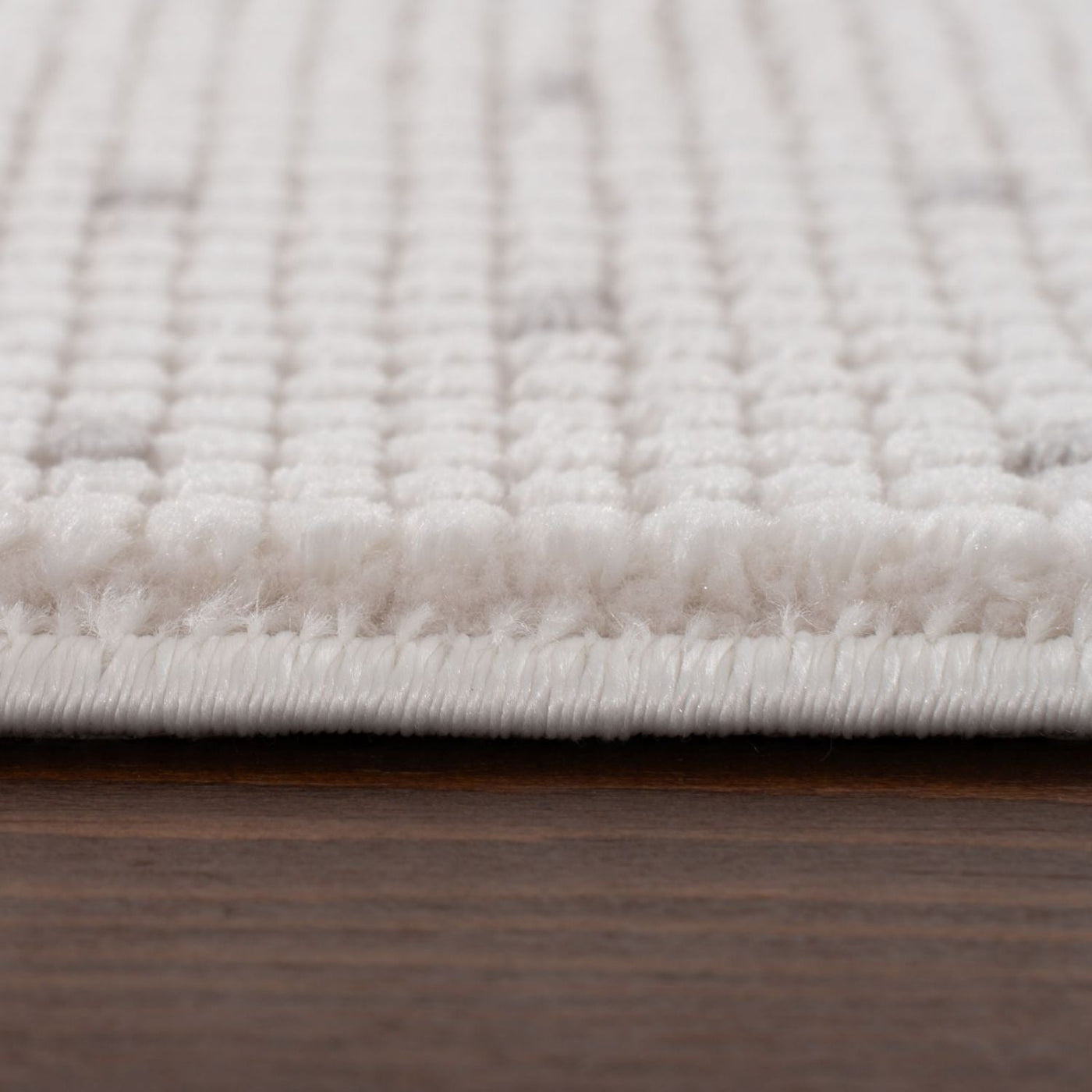 Carmel Cream-Grey Dots Rug – 6080