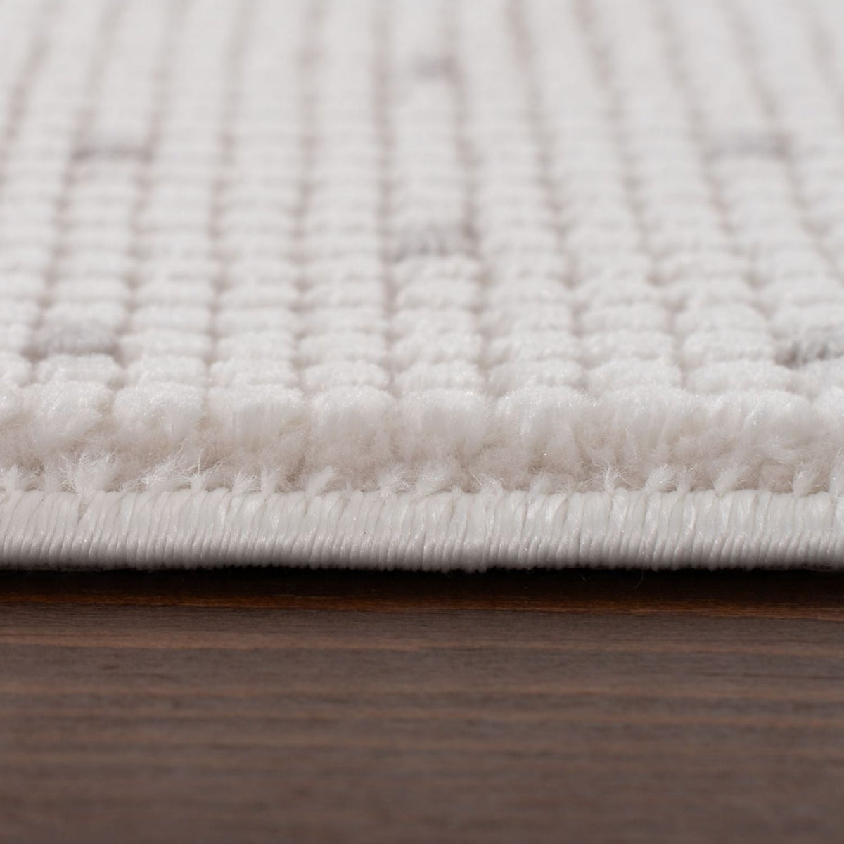 Carmel Cream-Grey Dots Rug – 6080