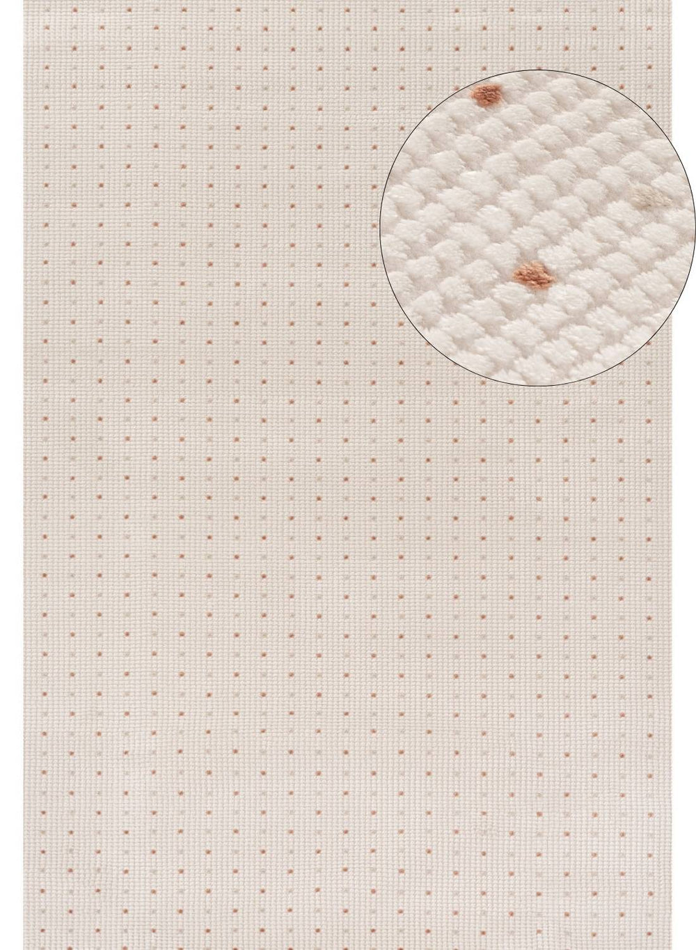 Carmel Cream-Terra Dots Rug – 6080