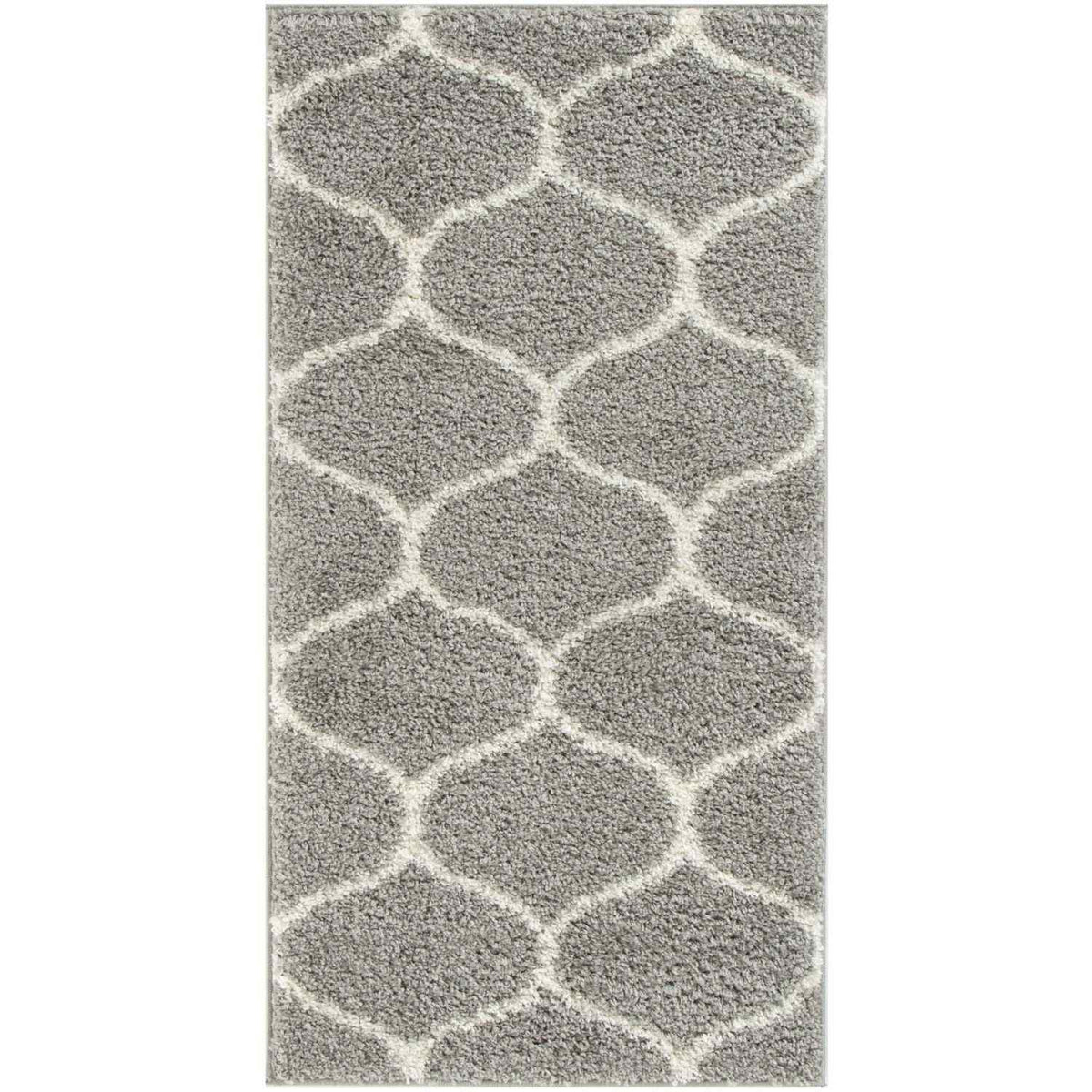 Moroccan Grey Shaggy Rug – 610