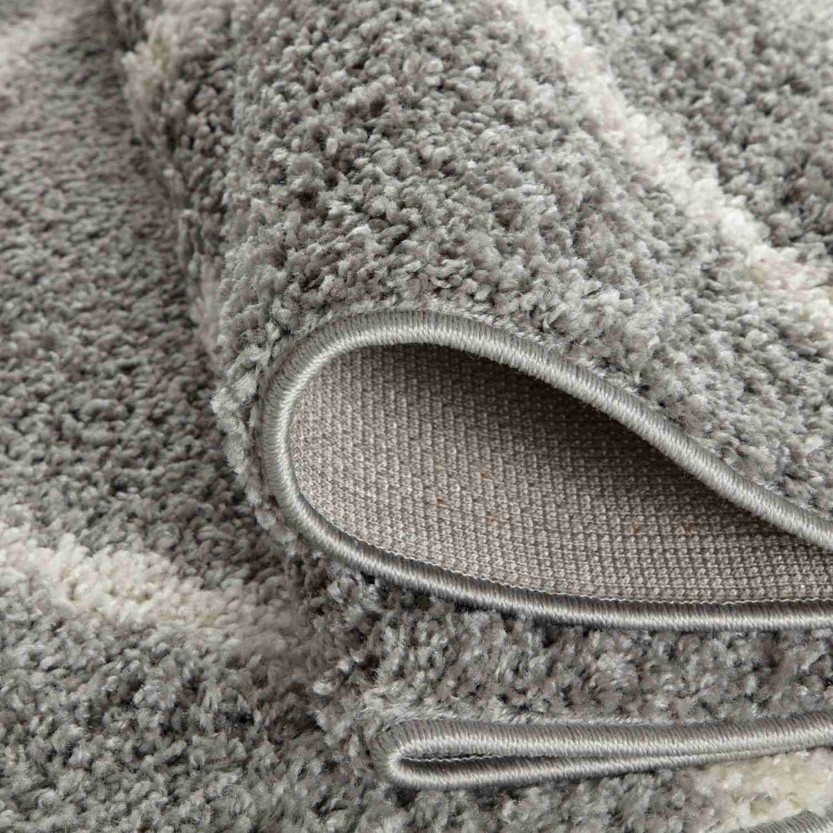 Moroccan Grey Shaggy Rug – 610