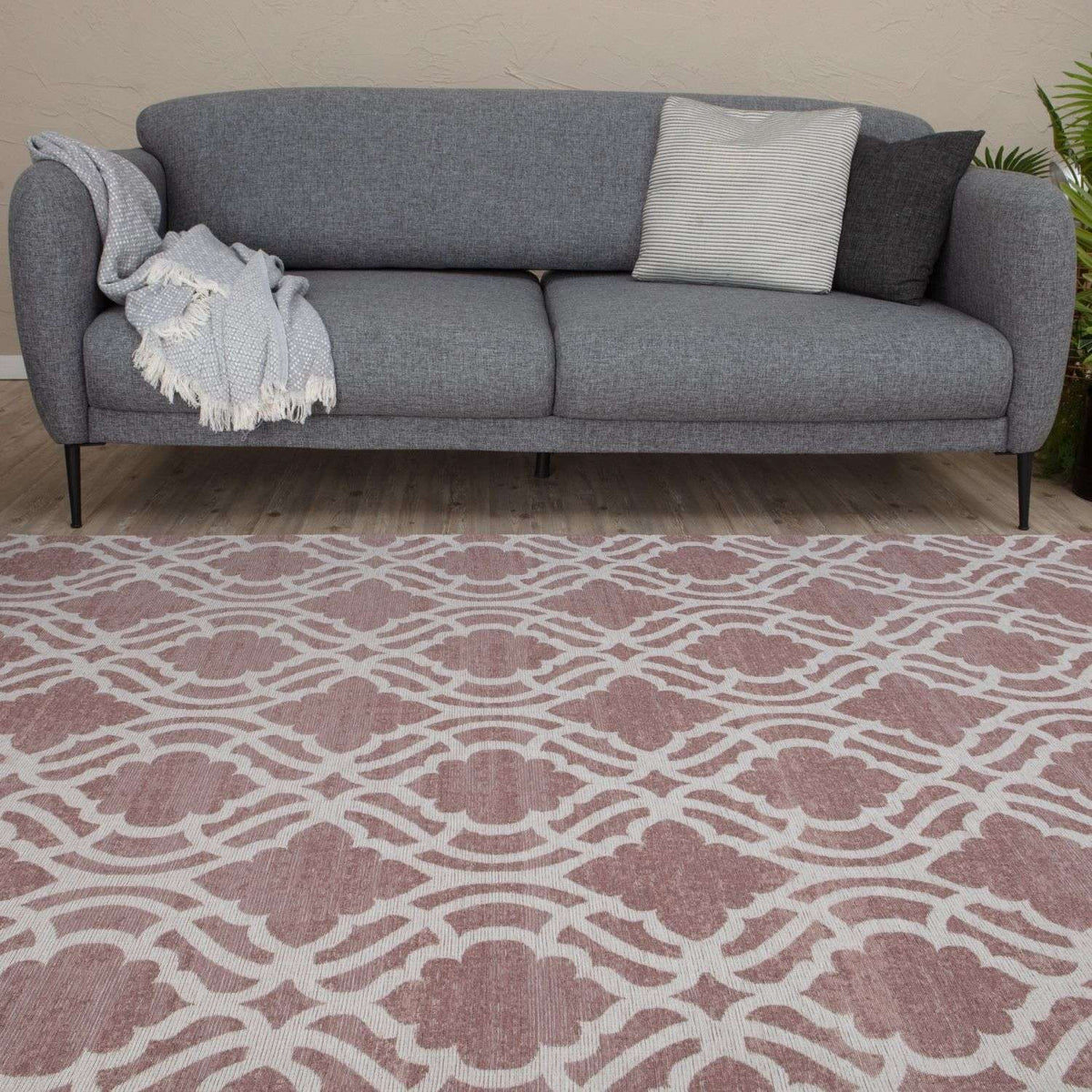 Washable Rug Carina Pink – 6902P