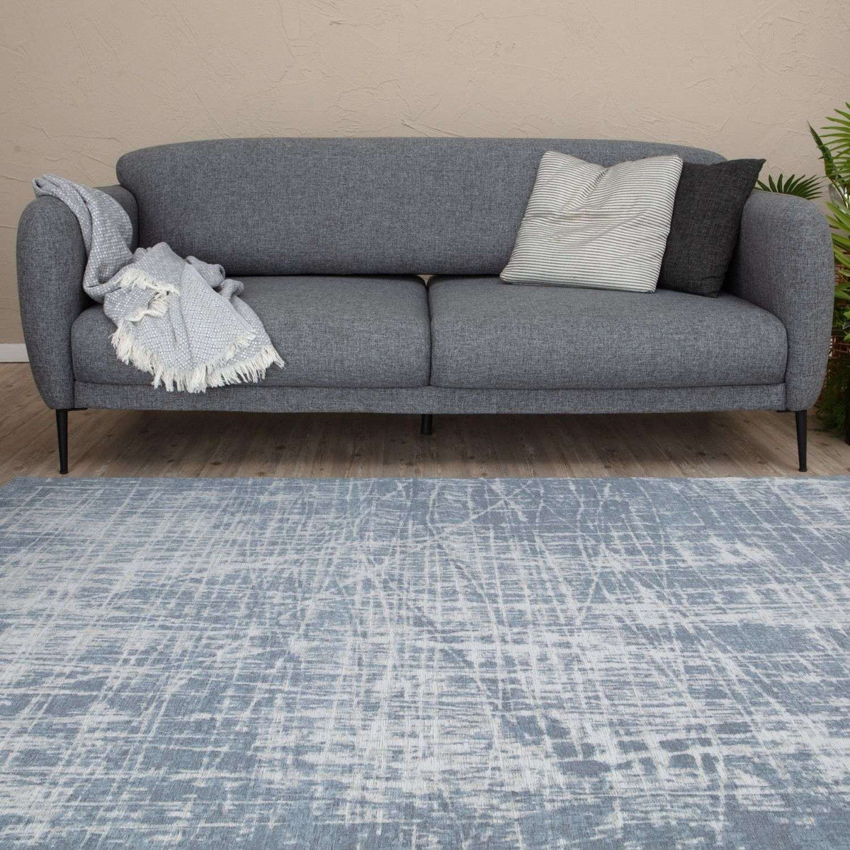 Washable Rug Carina Blue – 6923