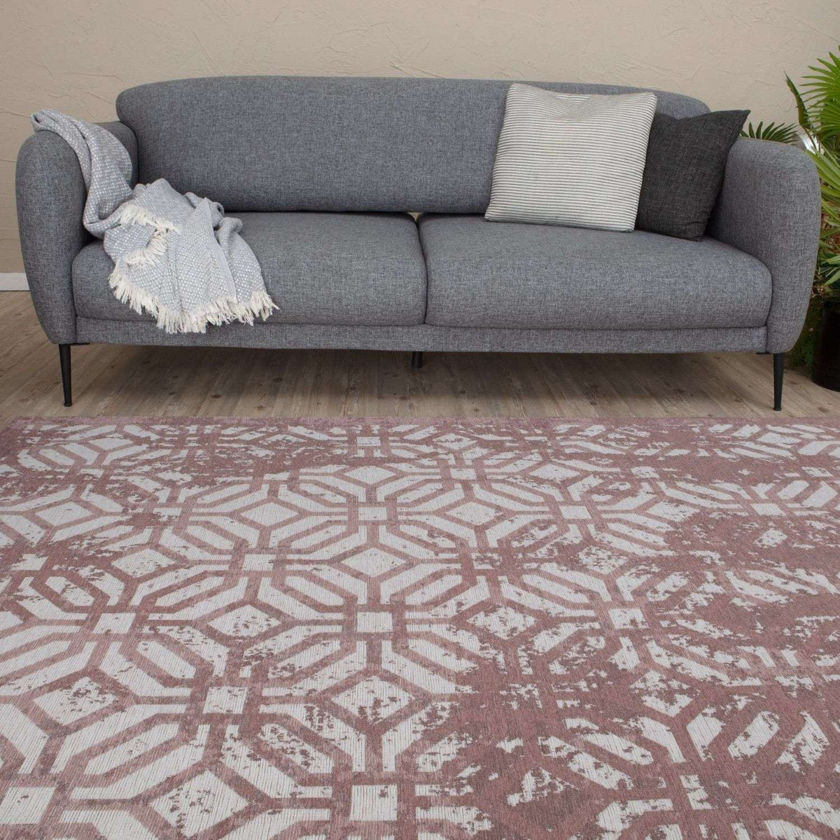 Washable Rug Carina Pink – 6933