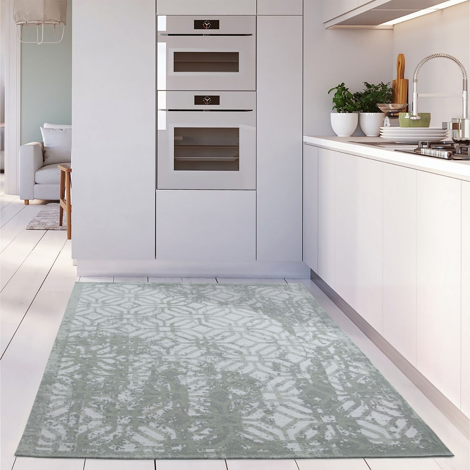 Washable Rug Carina Green – 6934