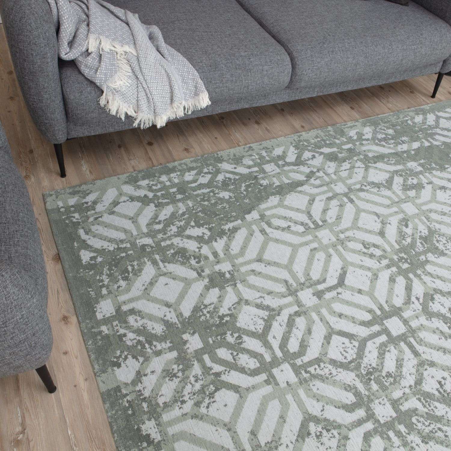 Washable Rug Carina Green – 6934