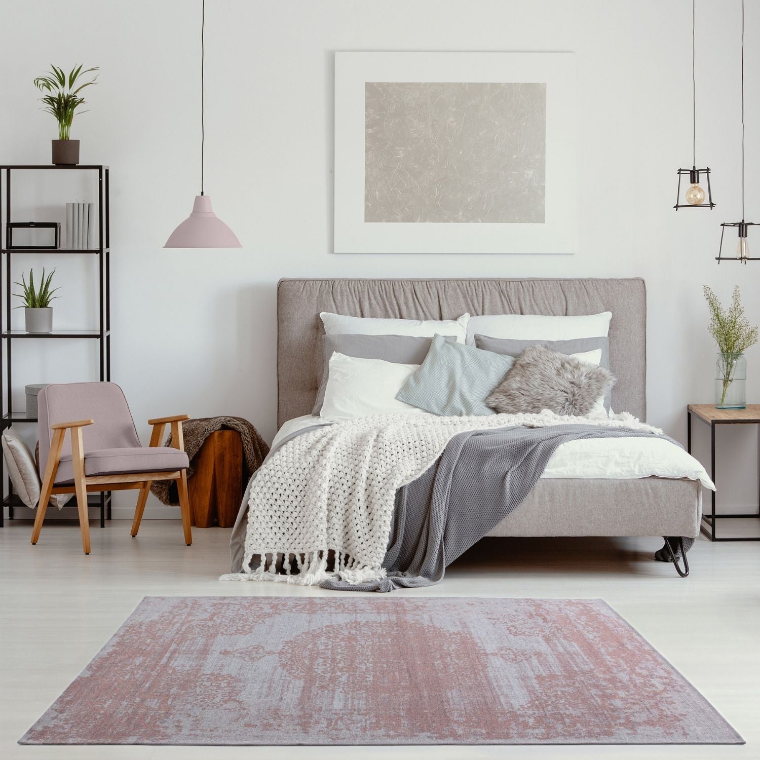 Washable Rug Carina Pink – 6941P