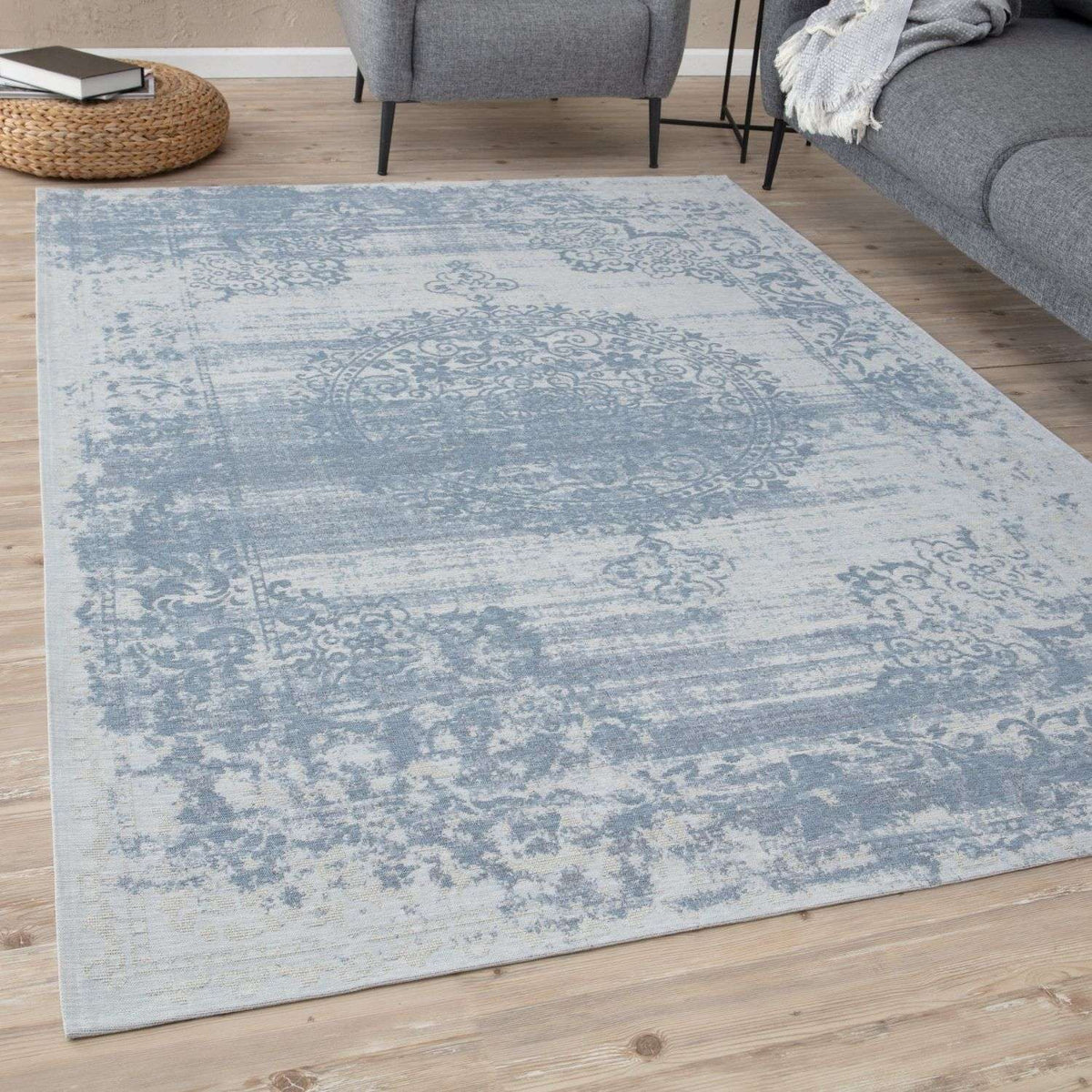 Washable Rug Carina Blue – 6945