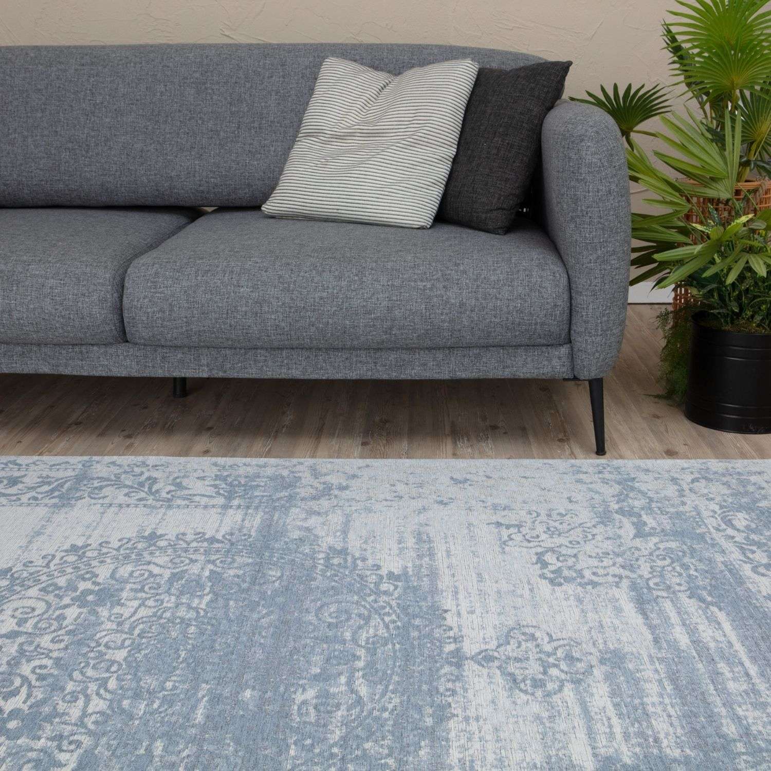 Washable Rug Carina Blue – 6945