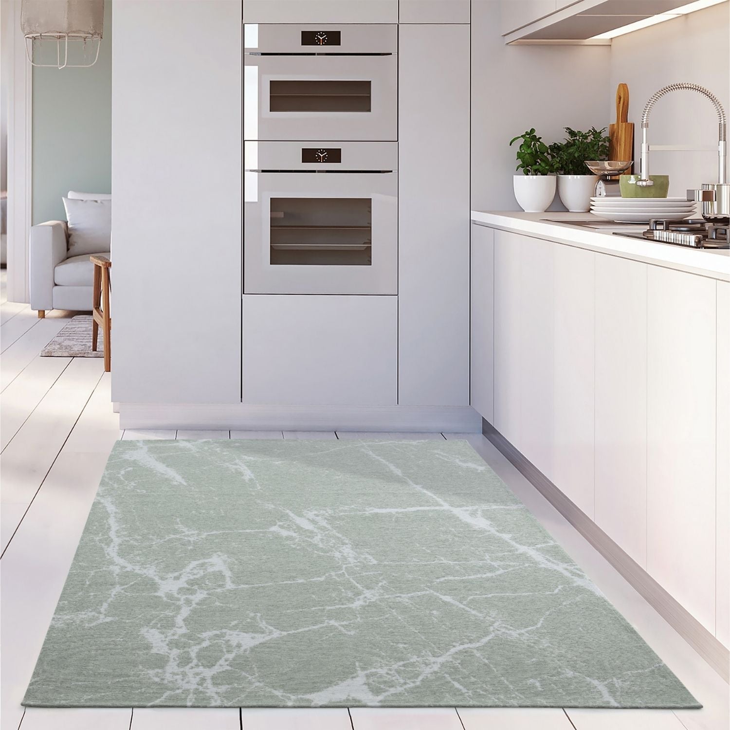 Washable Rug Carina Green – 6954