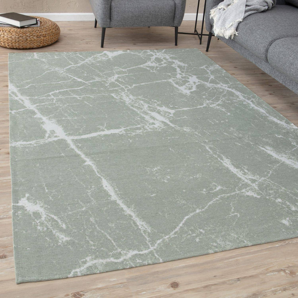 Washable Rug Carina Green – 6954