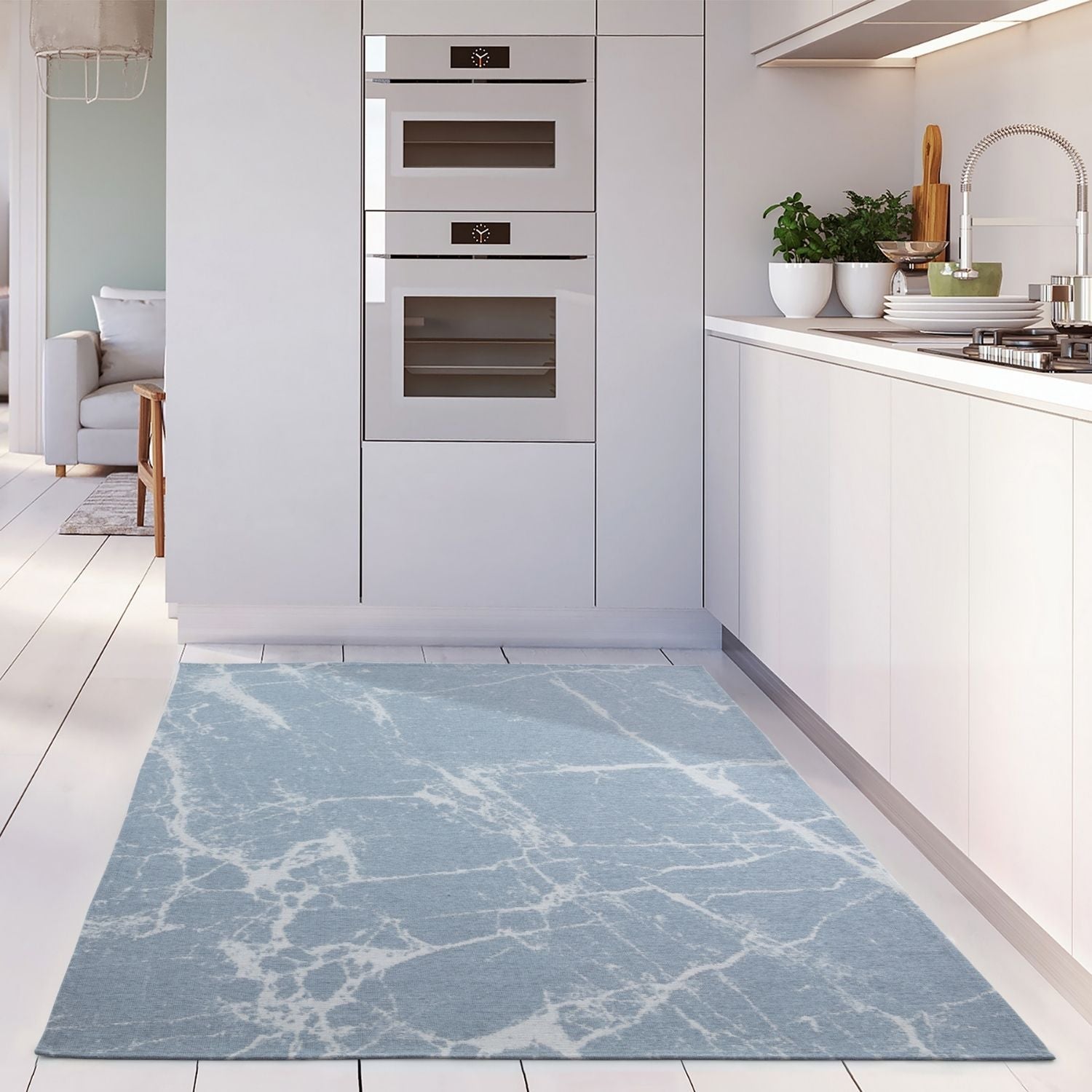 Washable Rug Carina Blue – 6955