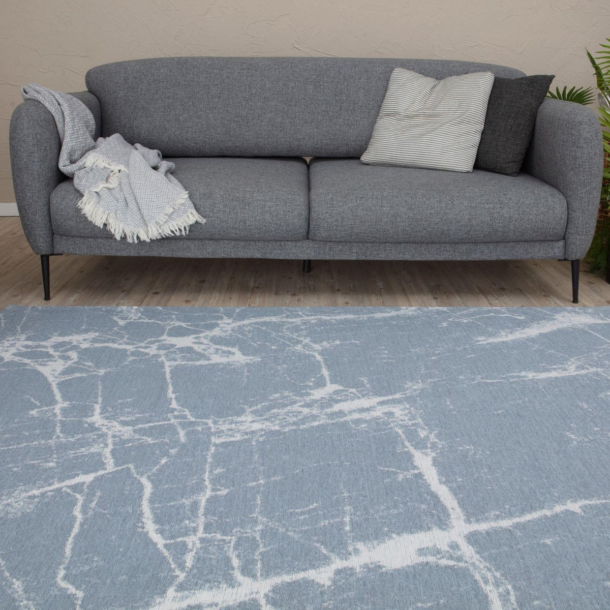 Washable Rug Carina Blue – 6955