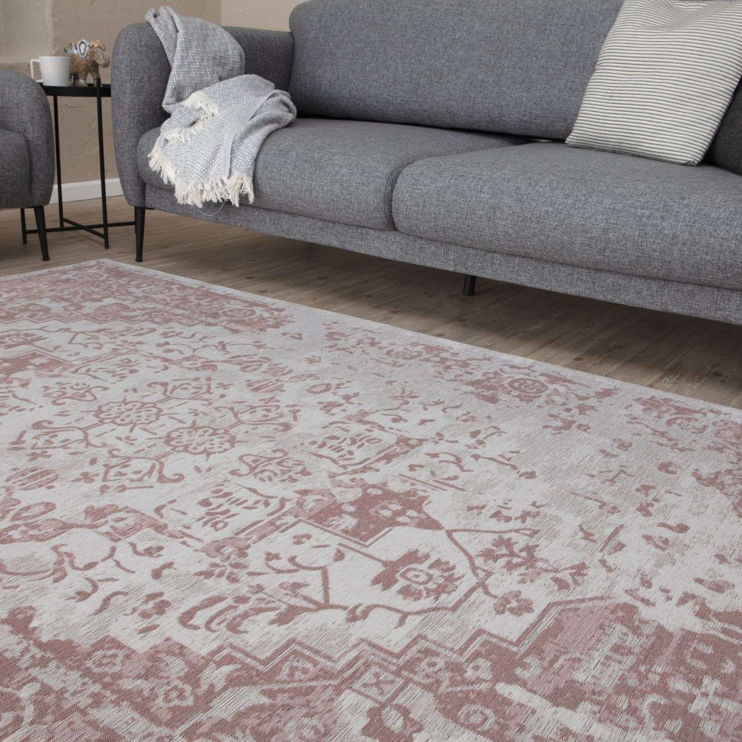 Washable Rug Carina Pink – 6962