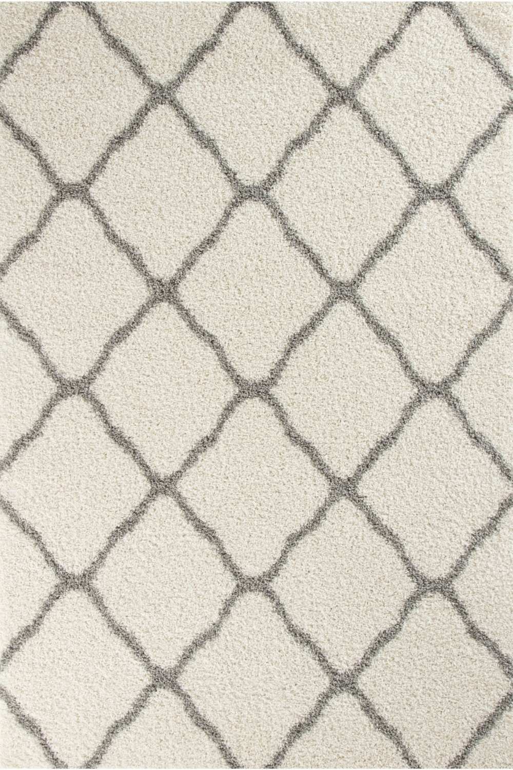 Moroccan Ivory Shaggy Rug – 700