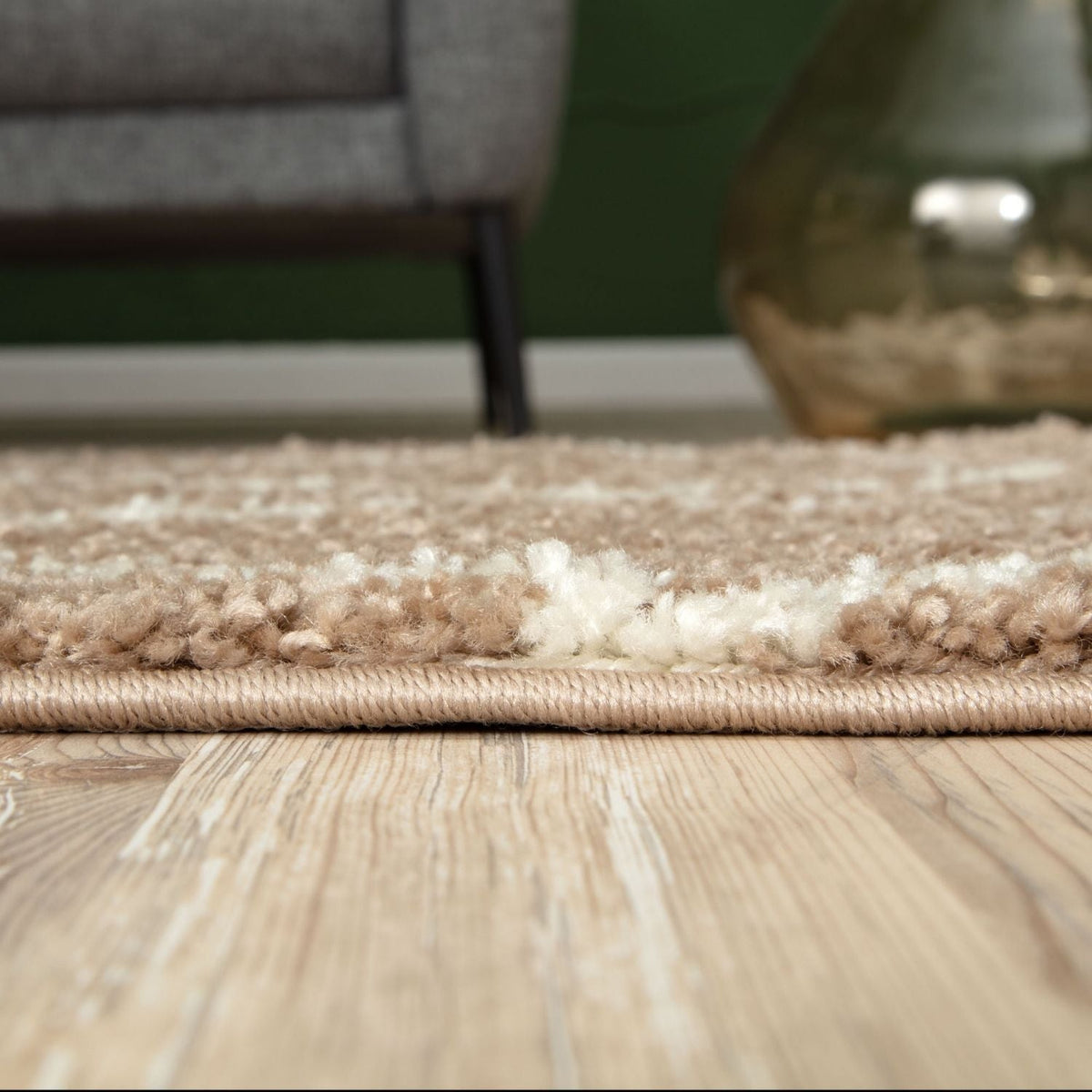 Moroccan Beige Shaggy Rug – 720