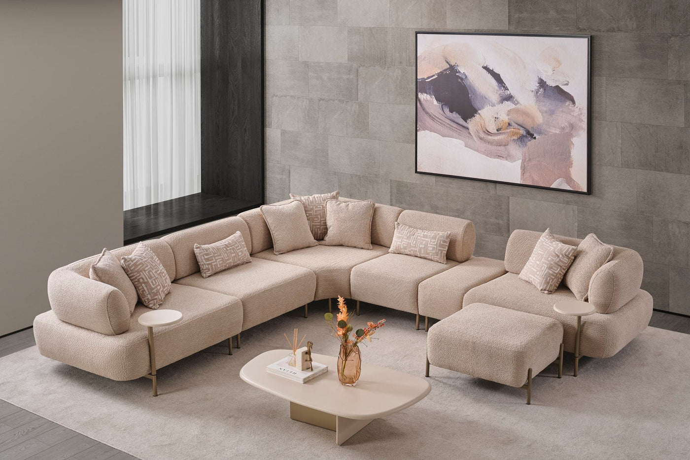 Lizbon Corner Sofa by Netline Interiors