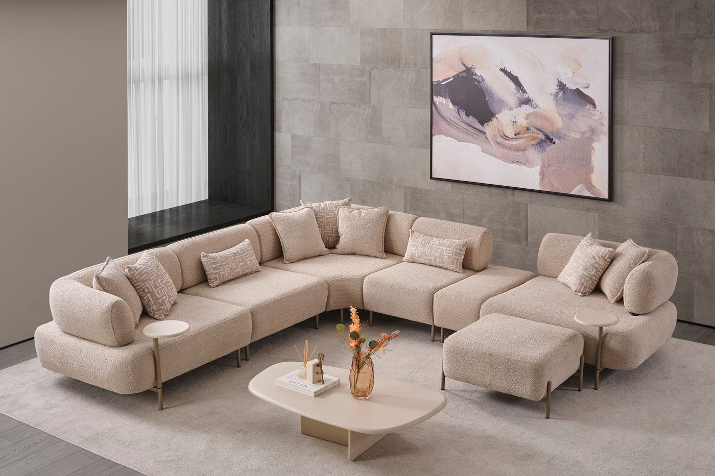 Lizbon Corner Sofa by Netline Interiors