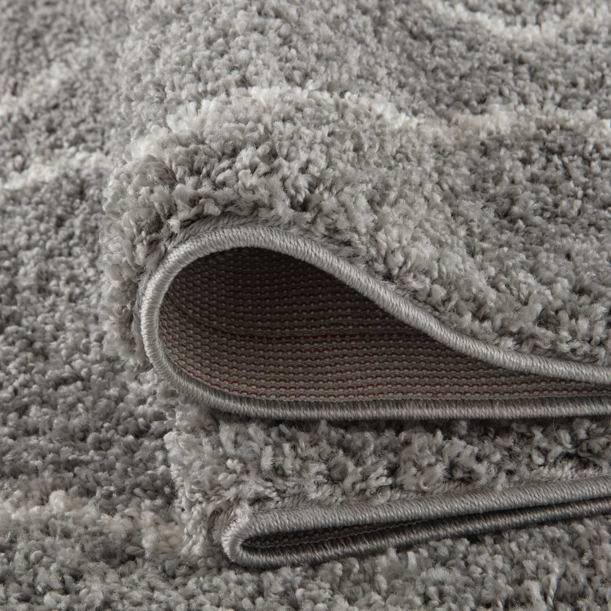 Moroccan Grey Shaggy Rug – 810