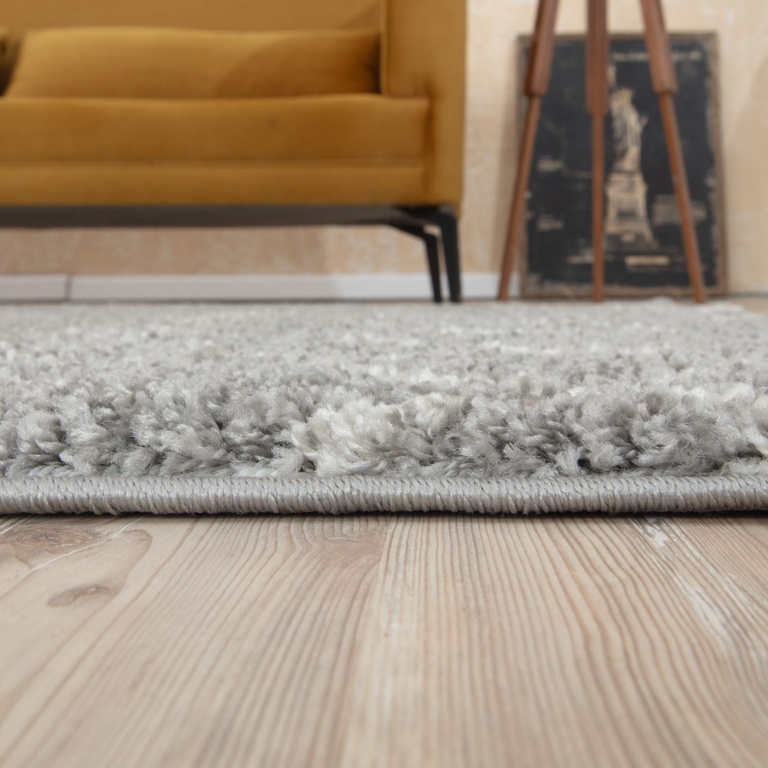 Moroccan Grey Shaggy Rug – 810