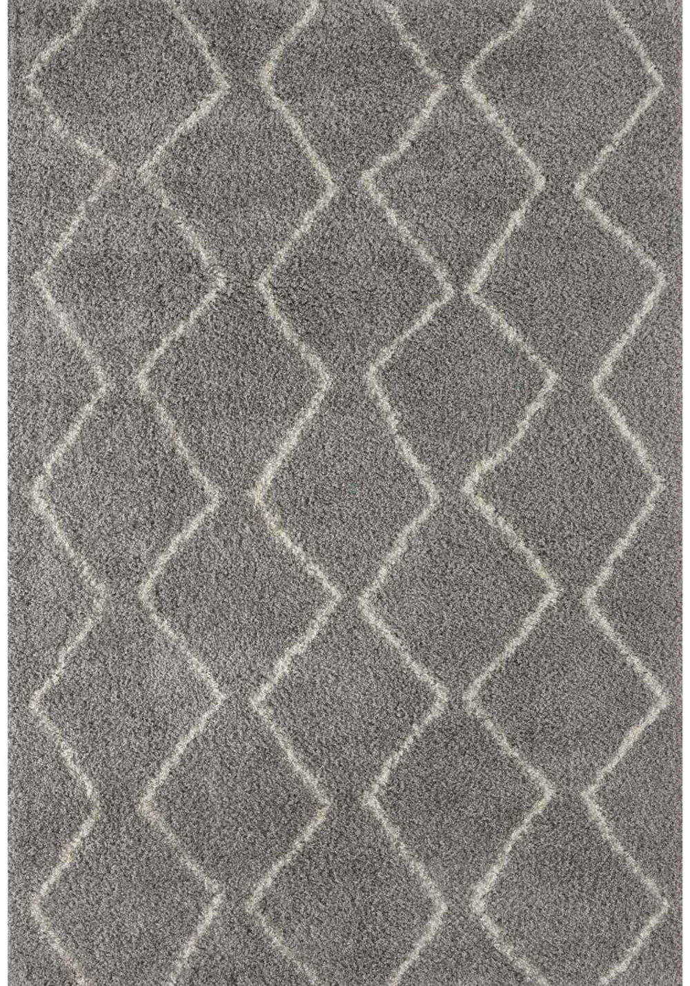 Moroccan Grey Shaggy Rug – 810