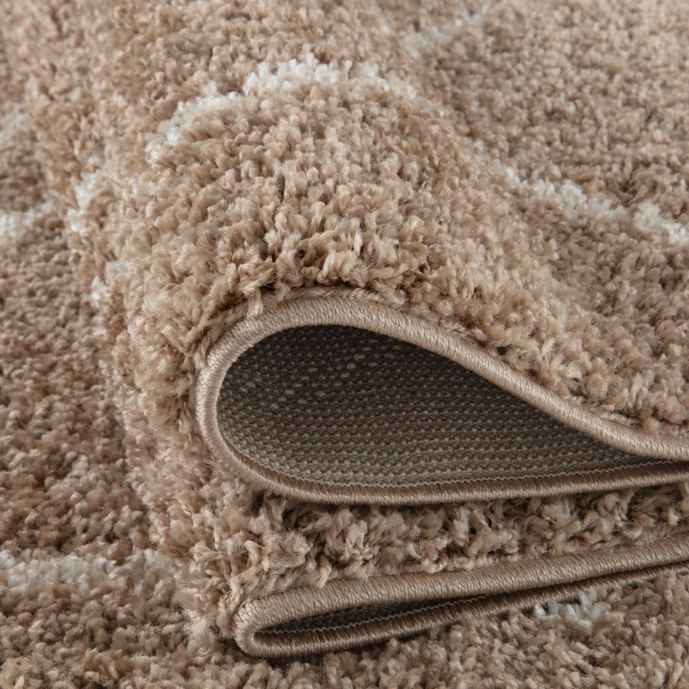 Moroccan Beige Shaggy Rug – 820