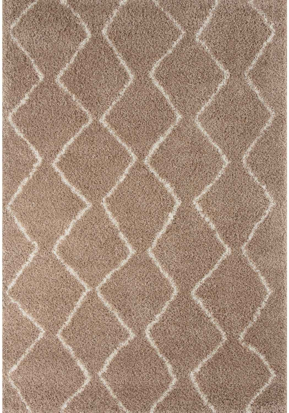 Moroccan Beige Shaggy Rug – 820