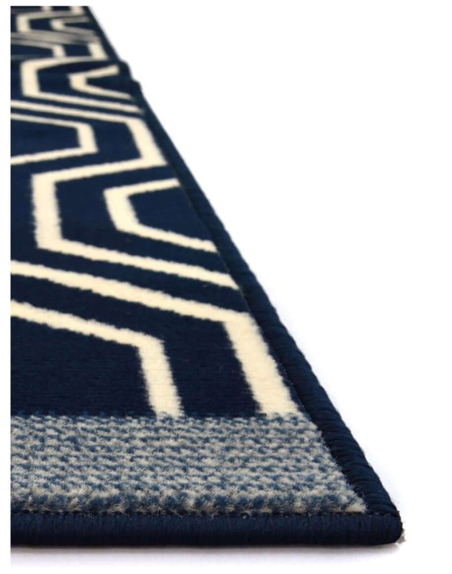 Maestro Honeycomb Navy Rug – 3035 X011