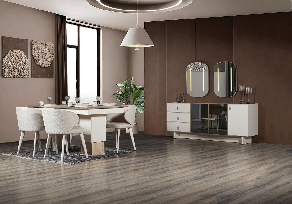 Vanessa Dining Room (R) by Netline Interiors