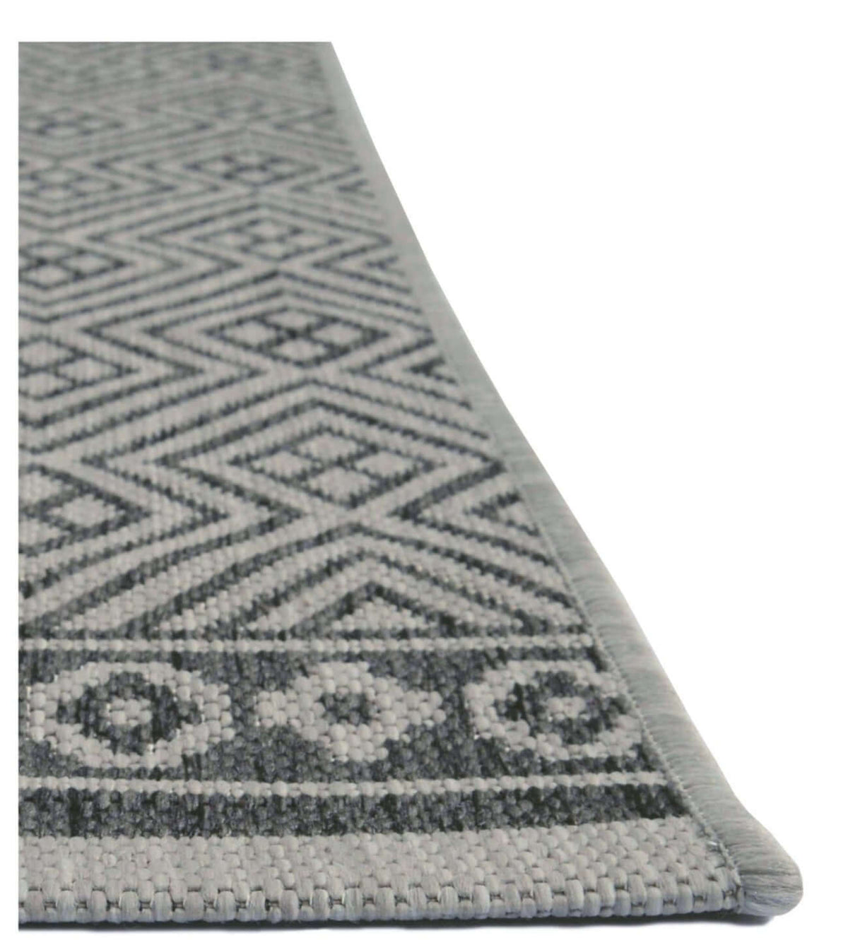 County Geo Grey Indoor/Outdoor Rug – 11344A