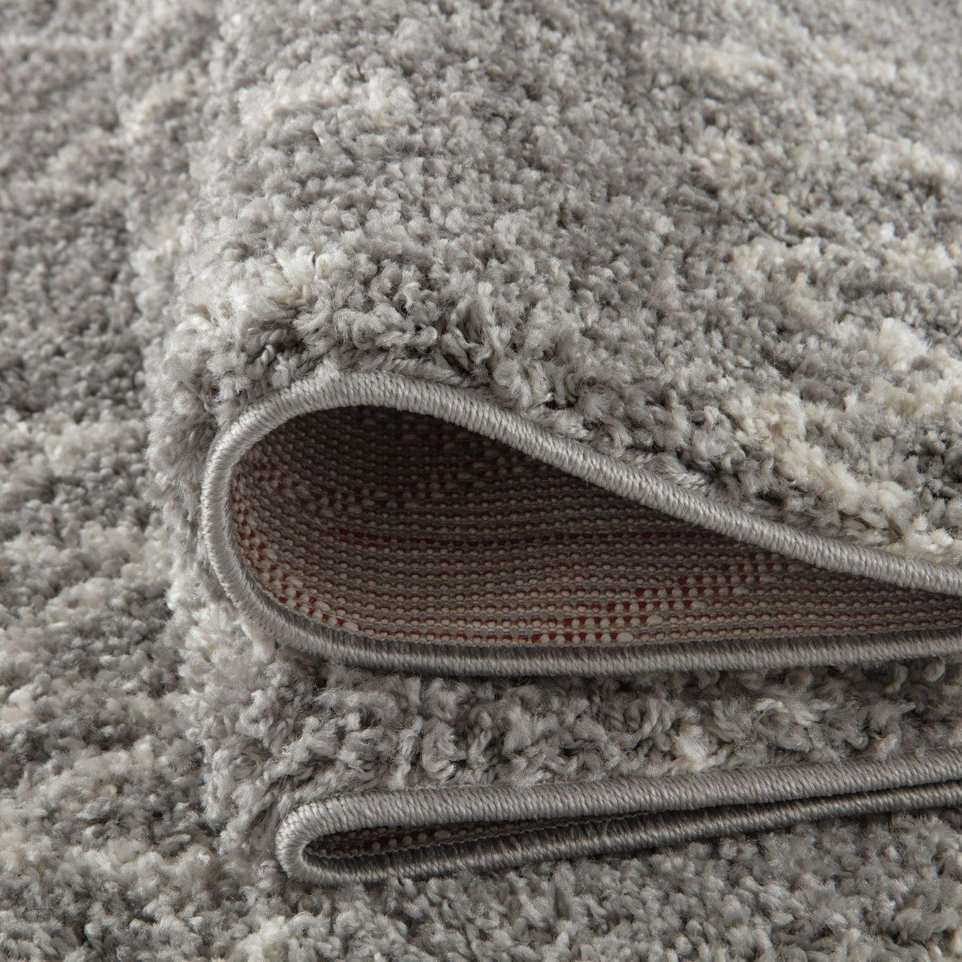 Moroccan Grey Shaggy Rug – 910