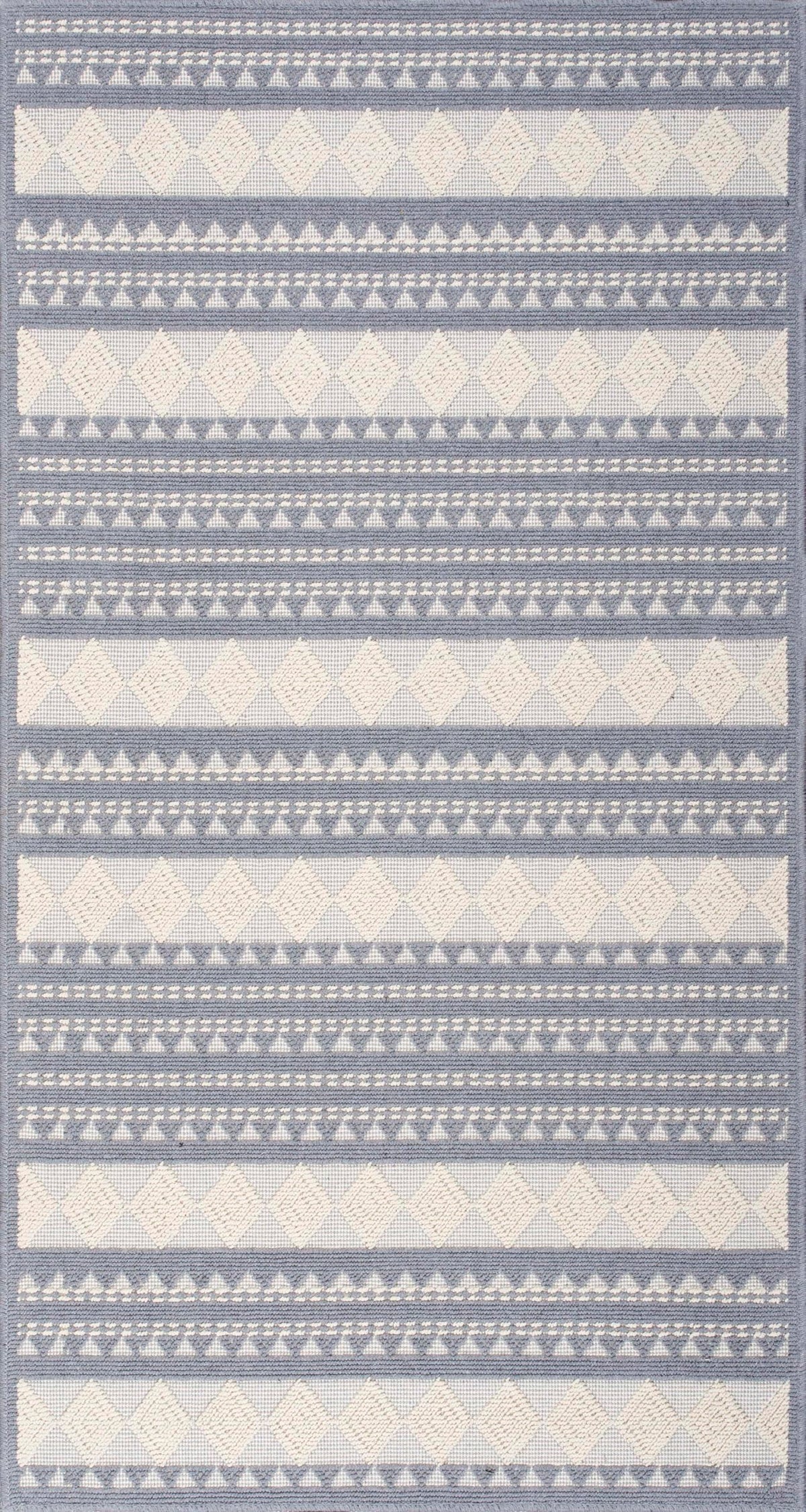 Grey Netline Home washable cotton rug, vintage boho style area rug for living room, bedroom, or kitchen, non-slip and pet-friendly.