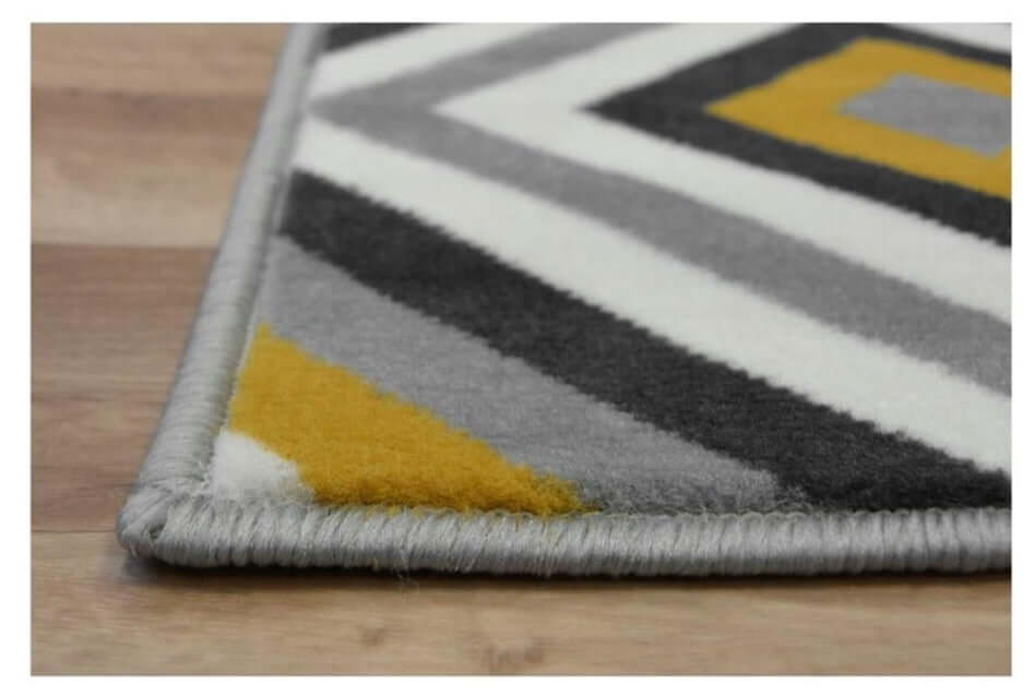 Maestro Geometric Yellow Rug – 3658 GB12