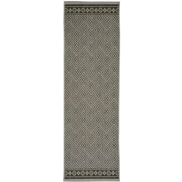 County Geo Grey Indoor/Outdoor Rug – 11344A