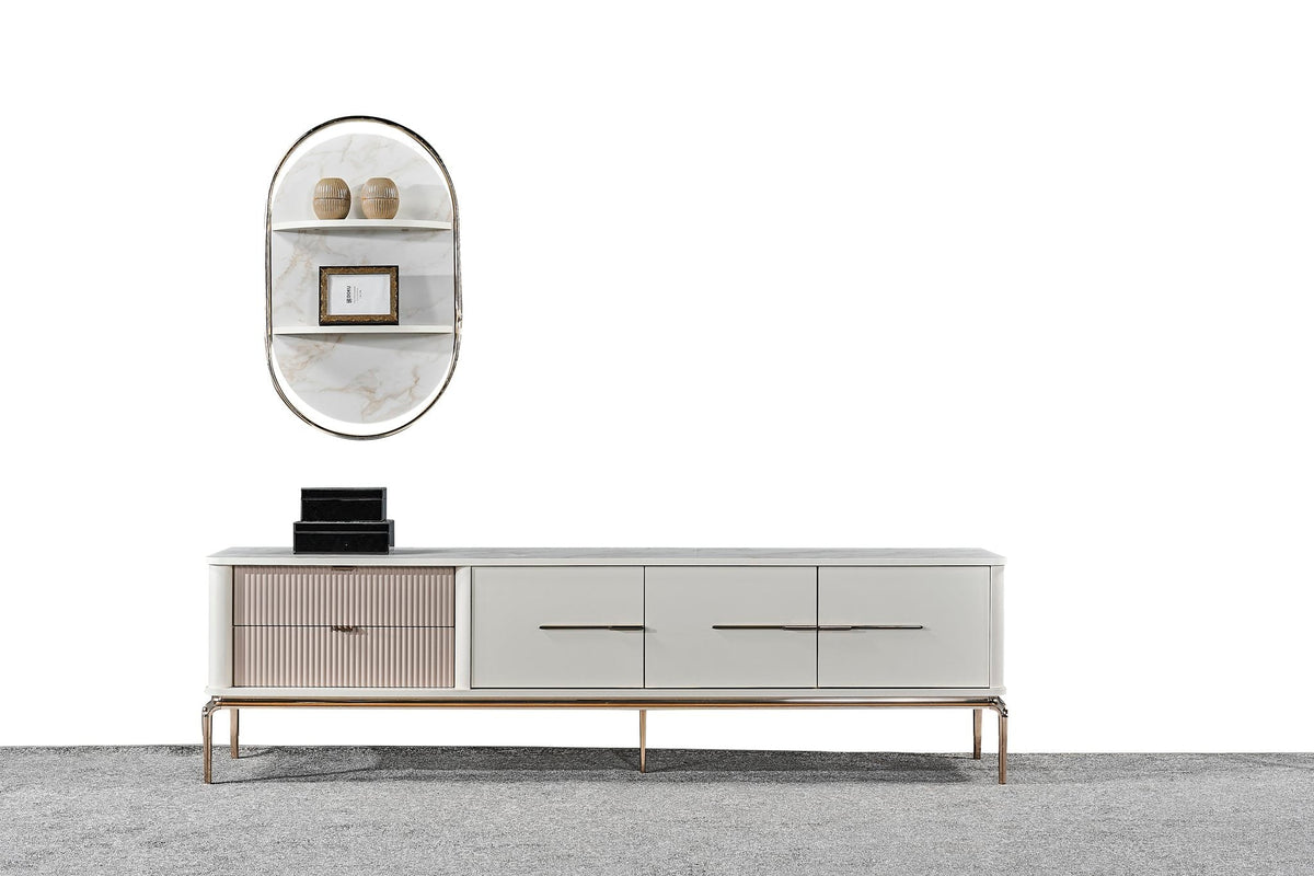 Alya TV Unit by Netline Interiors