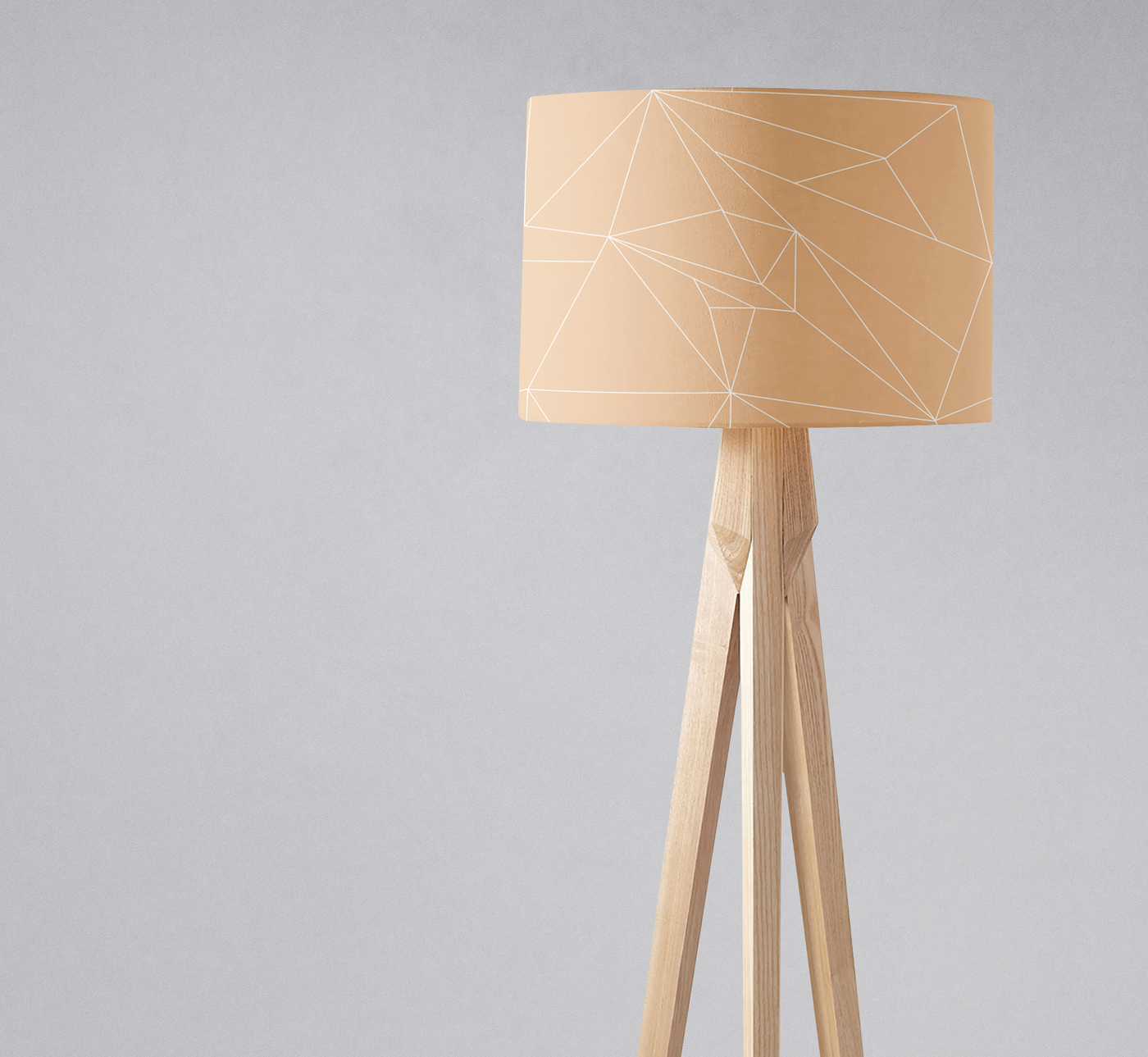 Beige Minimalist Lampshade โ Ceiling & Table Compatible