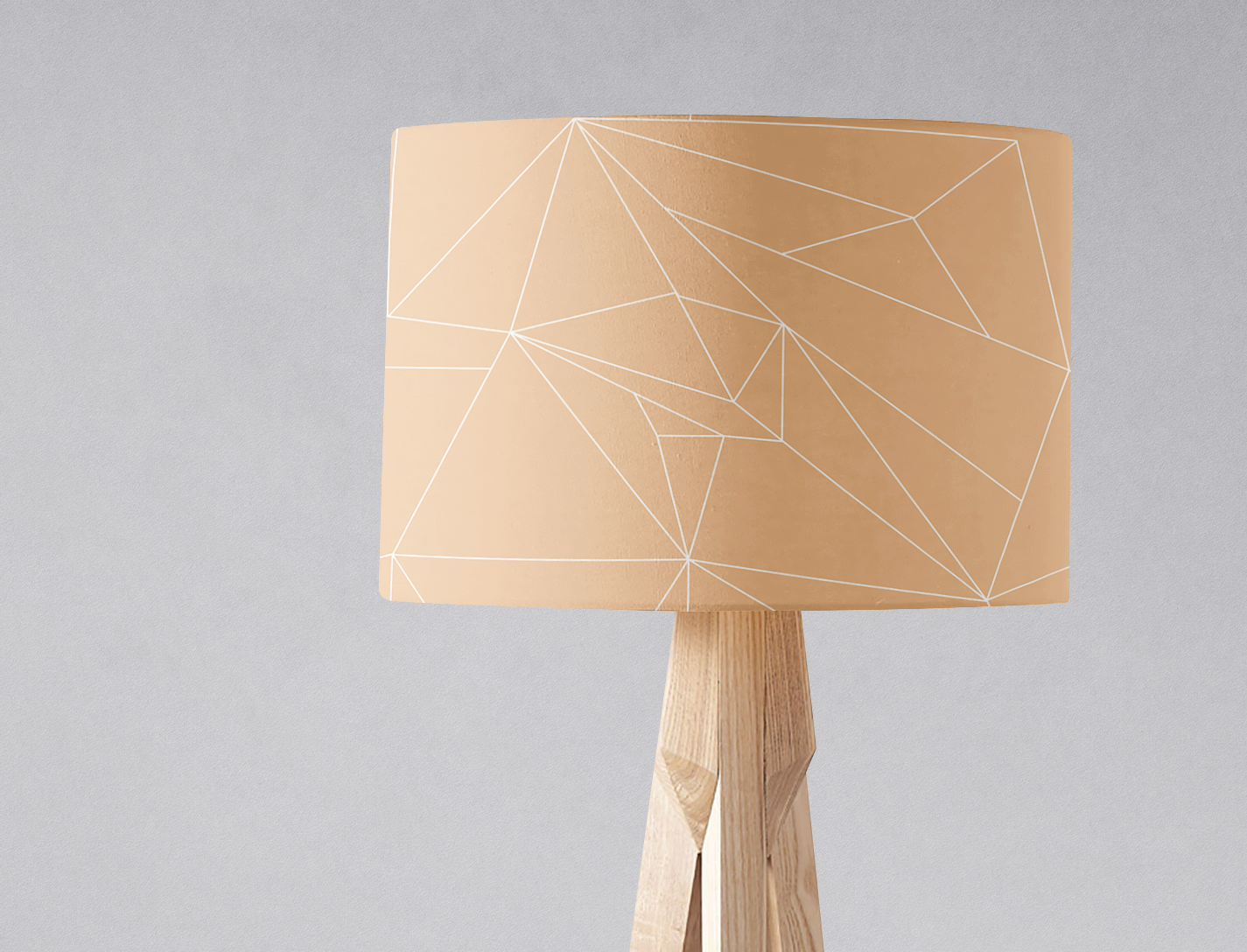 Beige Minimalist Lampshade โ Ceiling & Table Compatible