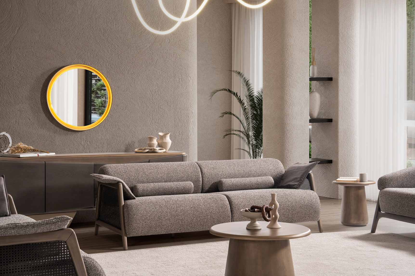 Icon 3-Seater Sofa by Netline Interiors
